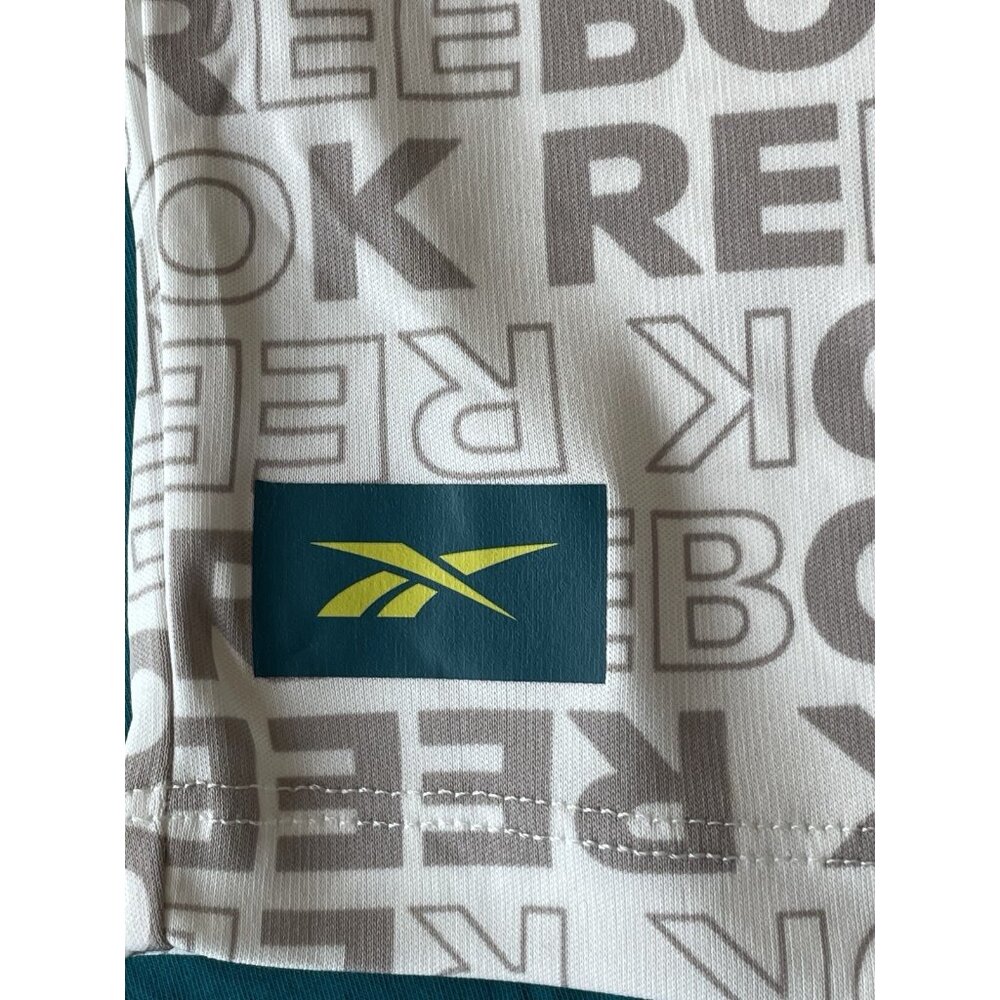 2 Reebok Athletic Boy's Short Sleeve T-shirts Size 5 NWT Blue Gray Logo - Picture 6 of 14